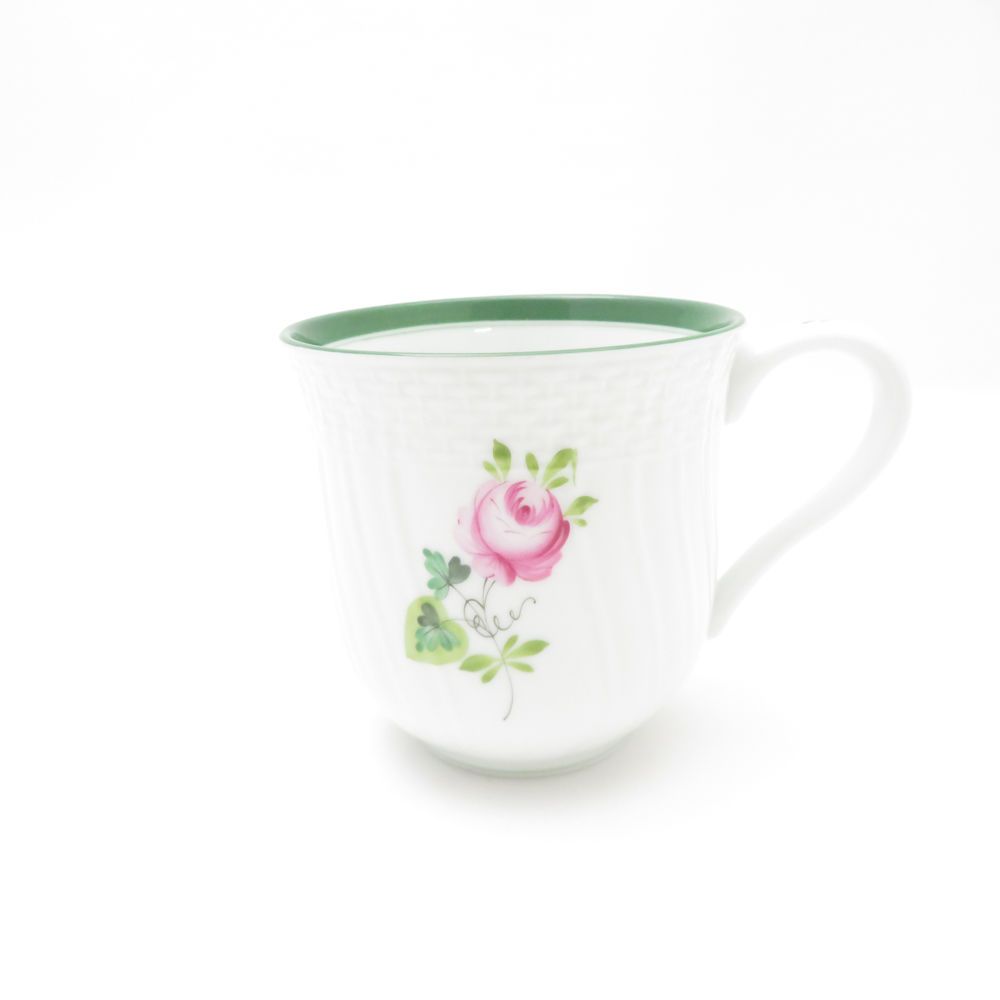 Herend ヘレンド ウィーンの薔薇 ミッドマグ VRH 1739 マグカップ ミッド ミルク ティー コーヒー バラ SU13090K1
