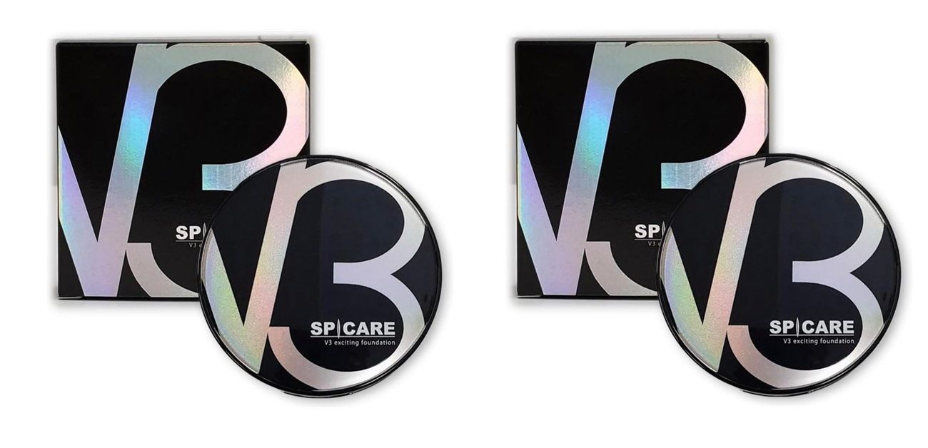 SPICARE スピケア V3 エキサイティング ファンデーション 15g ×2個