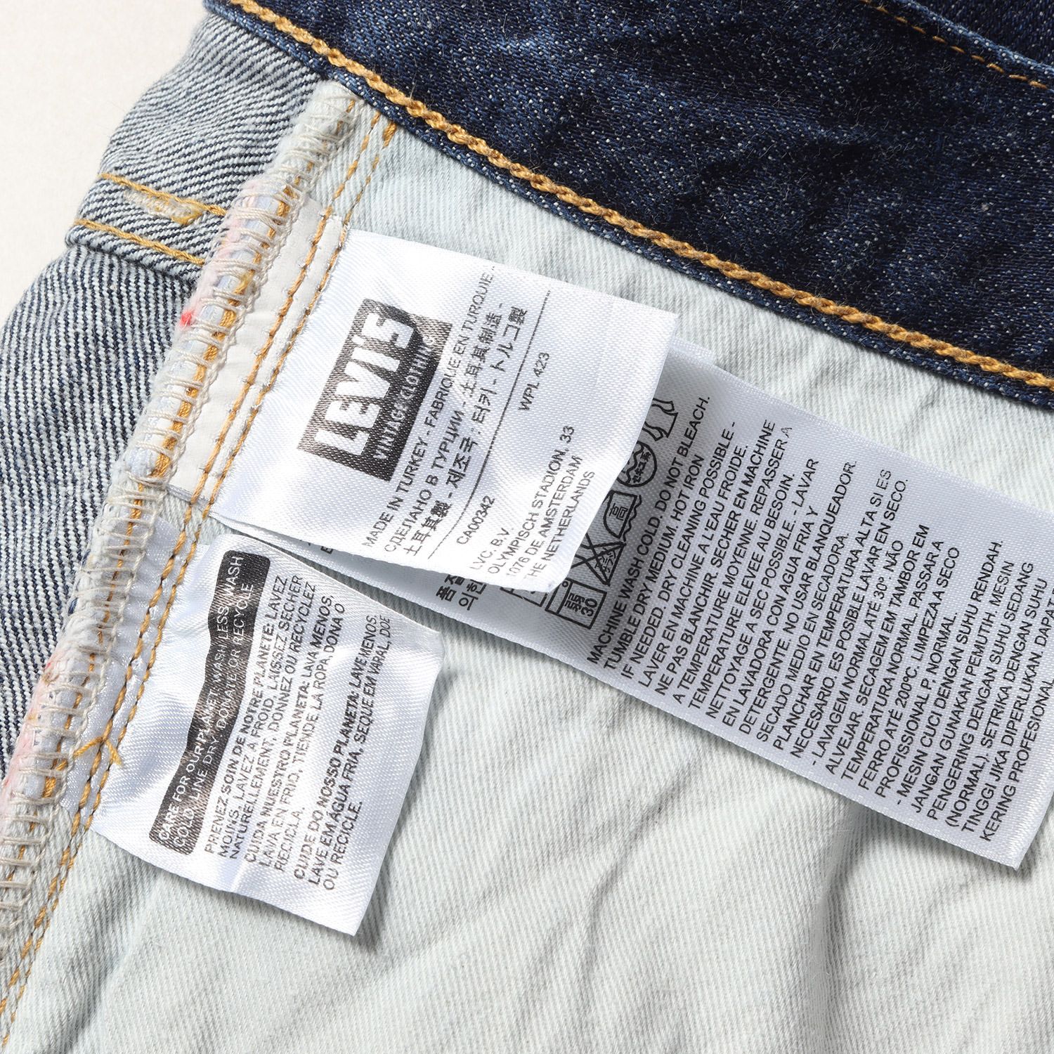 Levis リーバイス デニムパンツ 1947年復刻 501XX 47501-0168 LVC