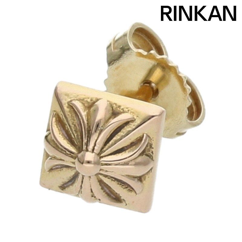 クロムハーツ 22K STUD PYRAMID PLS|22Kピラミッドスタッド ゴールドピアス メンズ