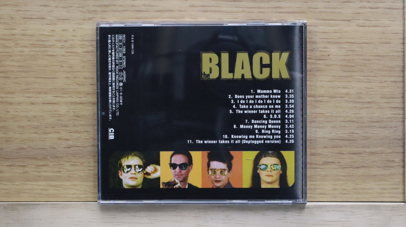 国内盤CD☆ブラック/Black□ ブラック・アバス・ゴールド / グレイ