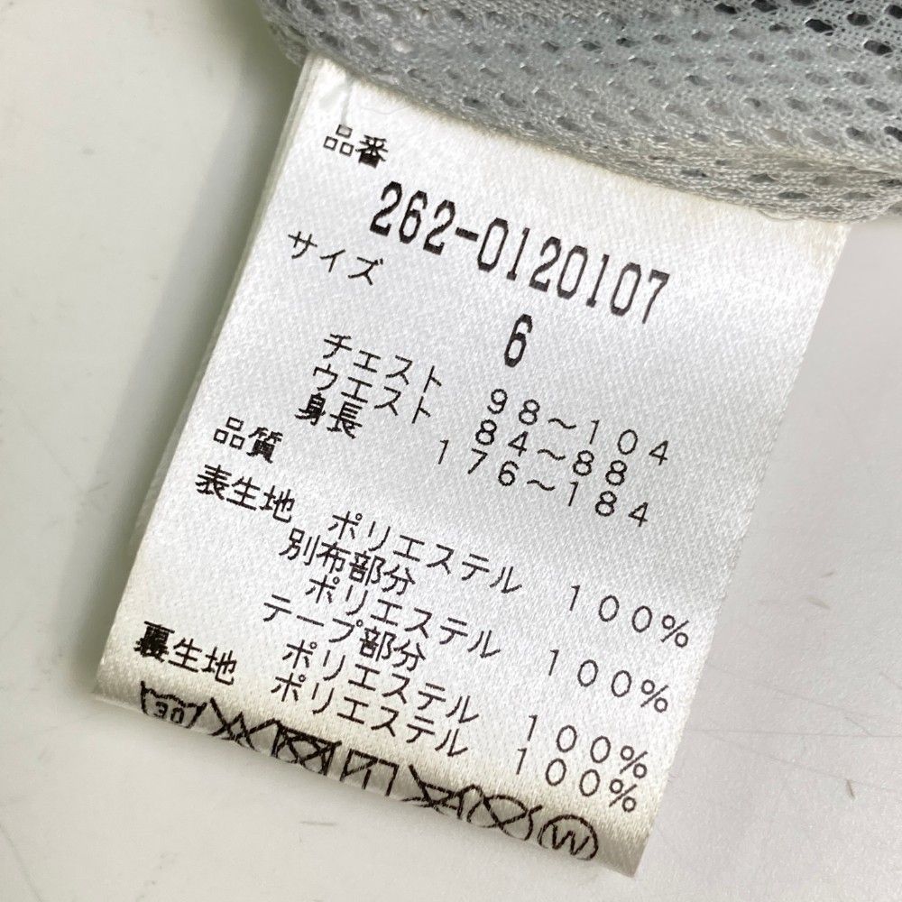 サイズ：6 JACK BUNNY ジャックバニー  裏メッシュ ジップジャケット  シルバー系 [240101443061] ゴルフウェア メンズ ストスト サイズ：6 JACK BUNNY ジャックバニー 裏メッシュ ジップ