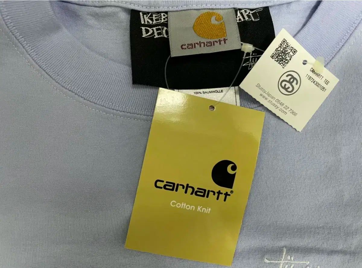 STUSSY(ステューシー) x Carhartt(カーハート) 東京 章 限定 Tシャツ