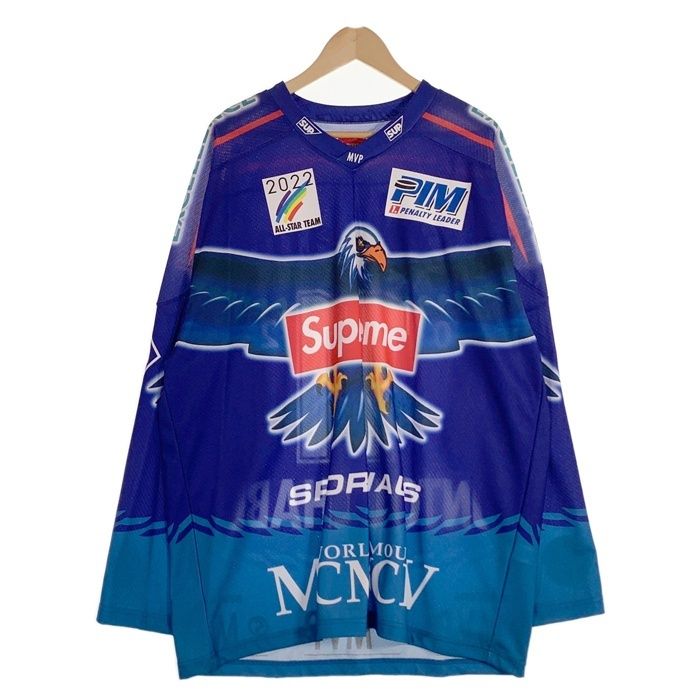SUPREME シュプリーム 22SS Eagle Moto Jersey イーグル モト ジャージ