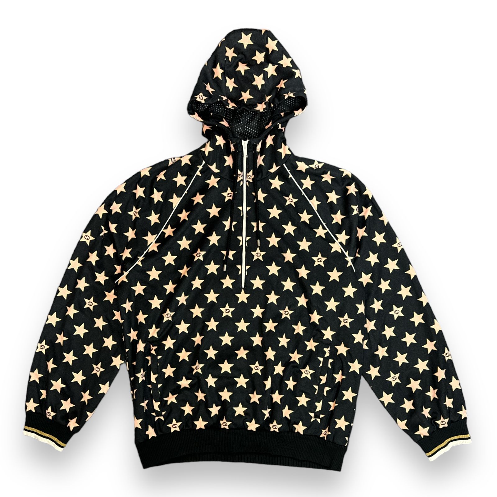 う*ぃ様 GUCCI オール オーバー ハーフ ジップ ジャケット パーカー GUCCI オール オーバー ハーフ ジップ ジャケット パーカー