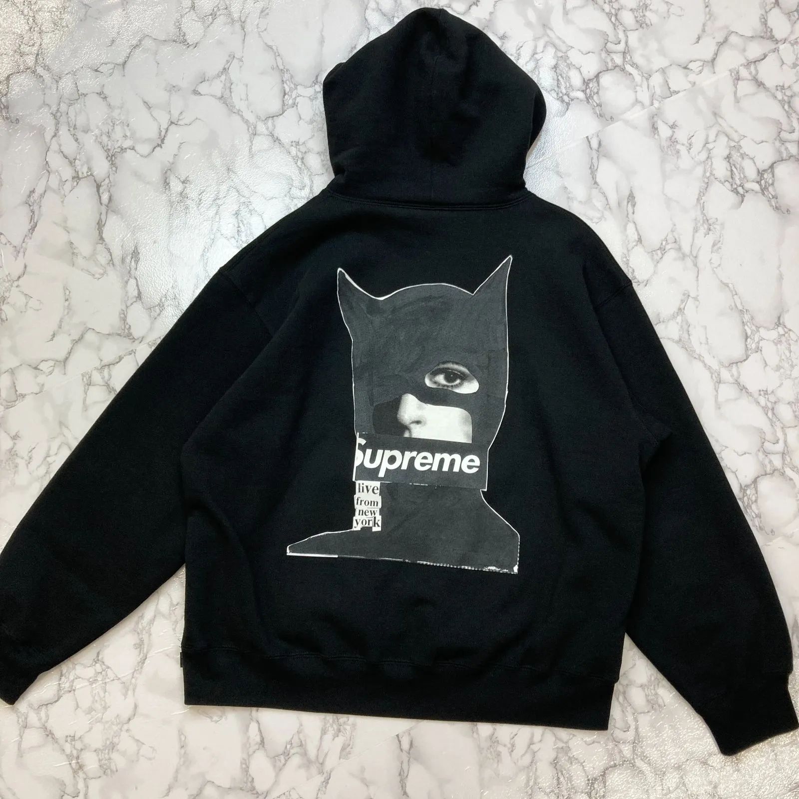 【新品未使用品】HYSTERIC GLAMOUR ジョン・ライドン　XL Supreme Catwoman Hooded Sweatshirtキャットウーマンパーカ