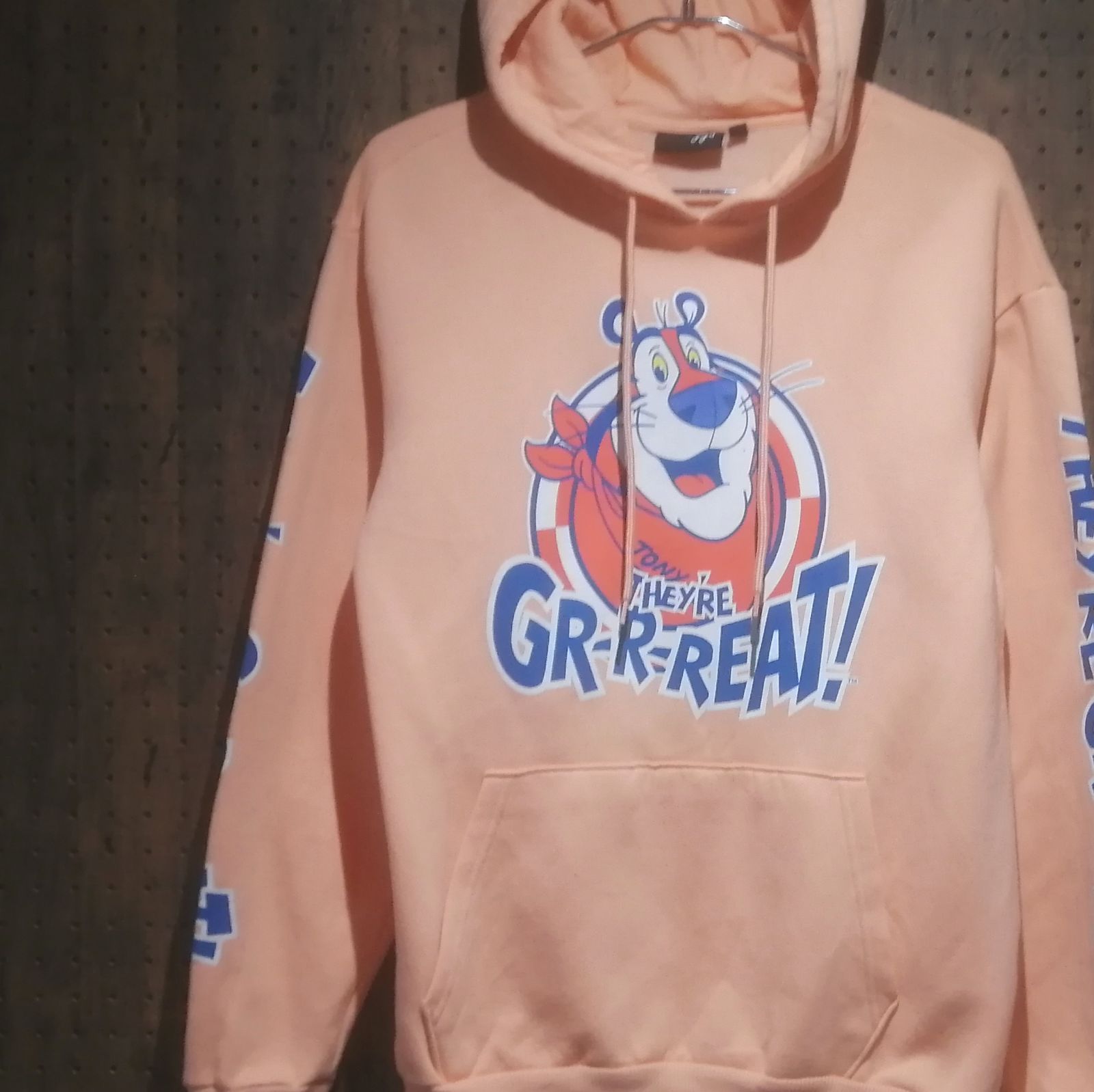 Kellogg's ケロッグ トニー・ザ・タイガー「THEY'RE GR-R-REAT!」プリントパーカー サイズS - メルカリ