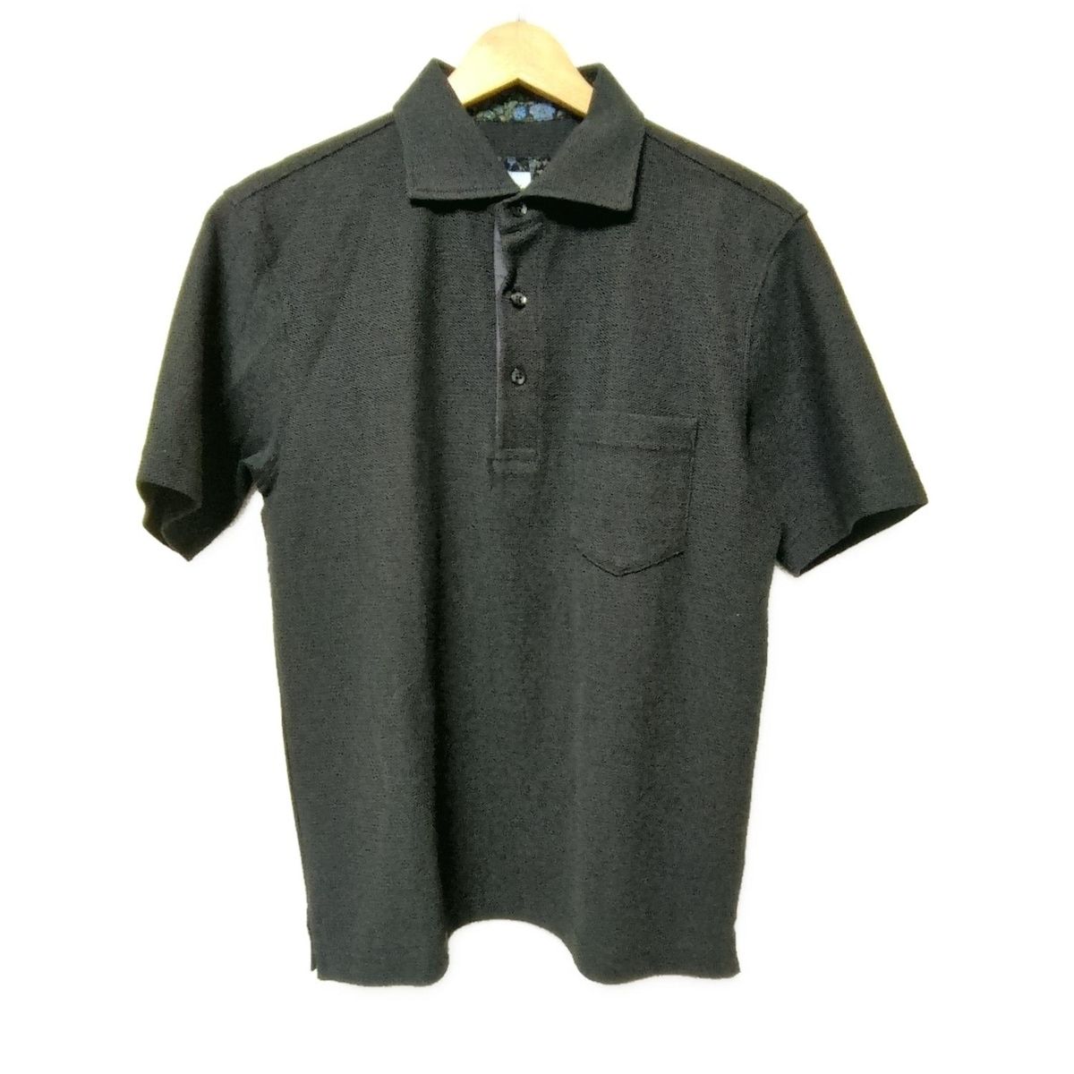 TAKEOKIKUCHI タケオキクチ 半袖ポロシャツ サイズ1 S メンズ - ダークグリーン