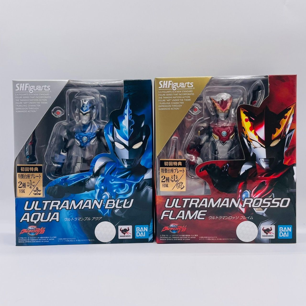 S.H.Figuarts ウルトラマンR/B ルーブ ウルトラマンブル アクア 