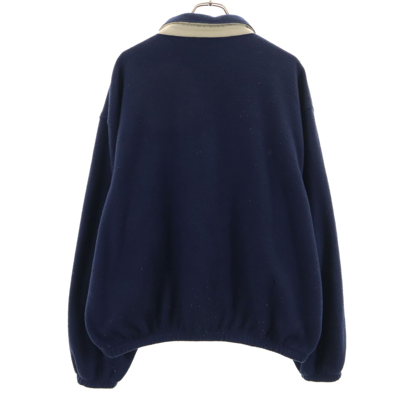 usa製80s ポロバイラルフローレン フリースジャケット スイングトップ 紺色 80年代 USA製 Polo by Ralph Lauren ポロバイラルフローレン