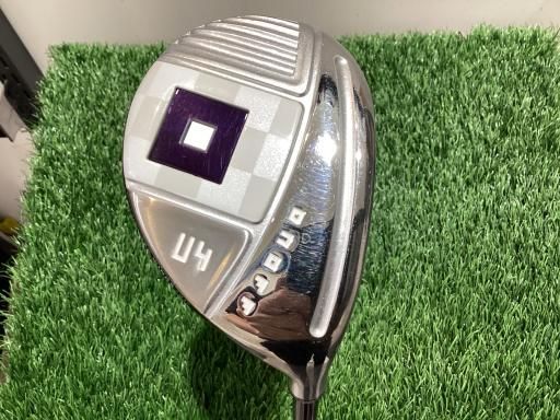 グローブライド ONOFF UTILITY WINGS 2025 U4 レディース ユーティリティ UT SMOOTH KICK LP-423U パープル フレックスA レディース 女性用 右利き 右用 Cランク ゴルフクラブ