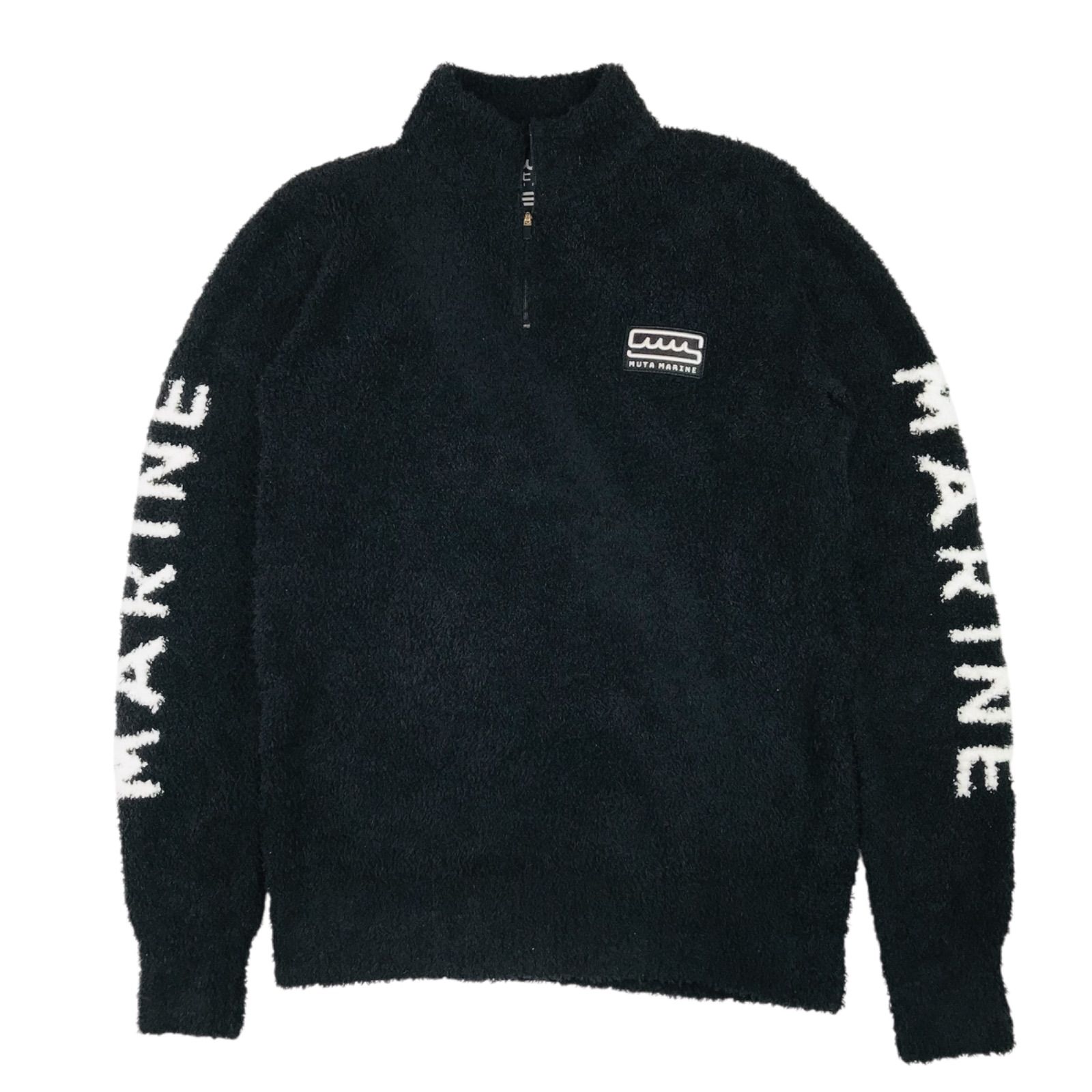 美品☆muta MARINE・ムータマリン パイル地モールニット ブランド 