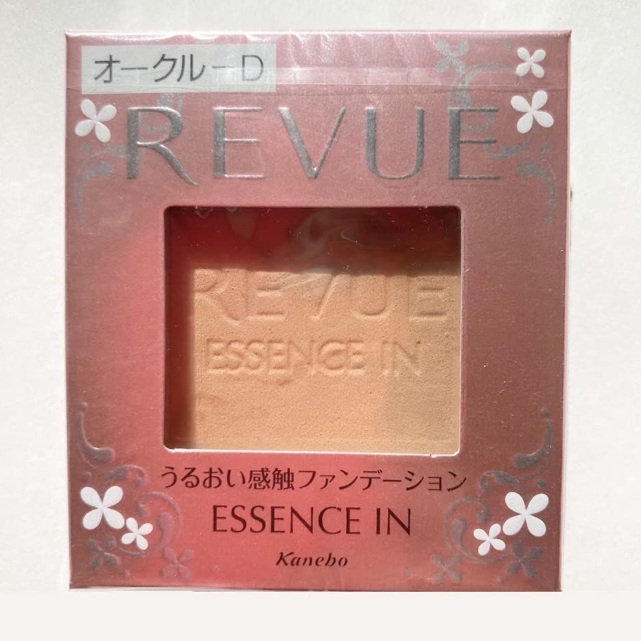 【在庫セール】レヴュー REVUE エッセンスイン パクトUVa 【在庫処分】カネボウ レフィル SPF19/PA++ 9g オークル-D