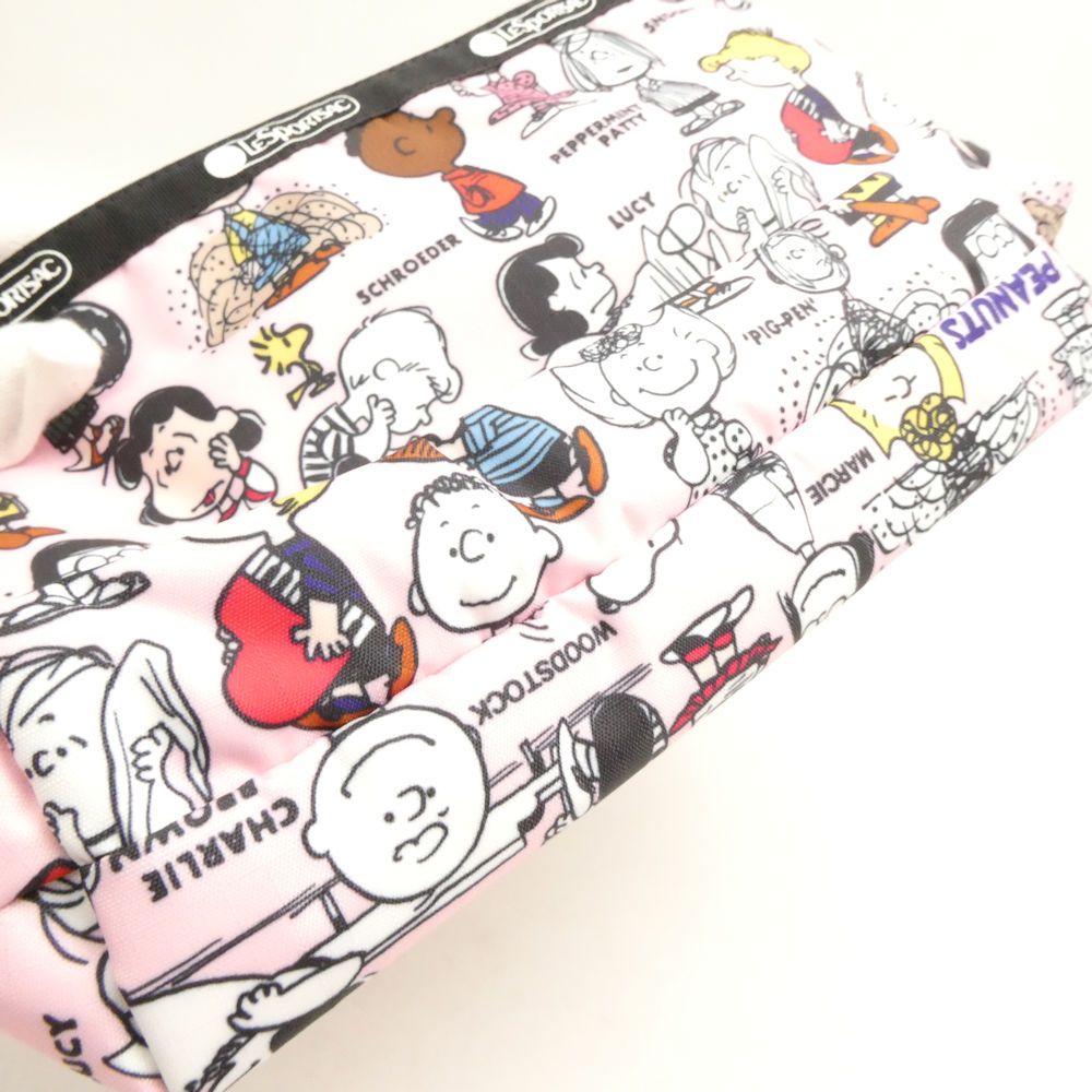 未使用 LESPORTSAC レスポートサック スヌーピー 収納ポーチ