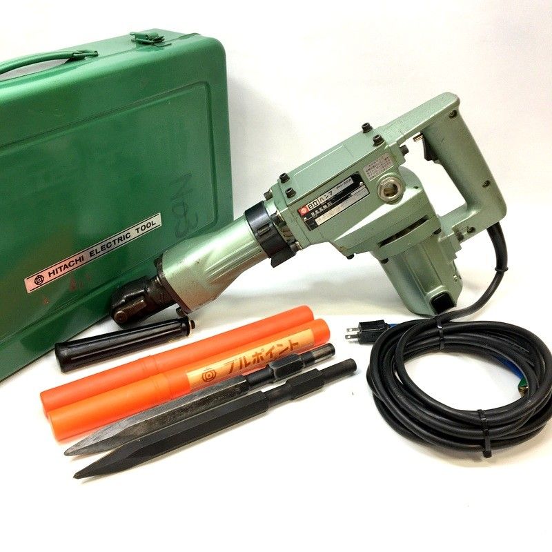 HITACHI 日立工機 ハンマ PH-55A 電動ハンマー ハンマードリル ハンマドリル ハツリ はつり 斫り ブルポイント付き △ DW3555