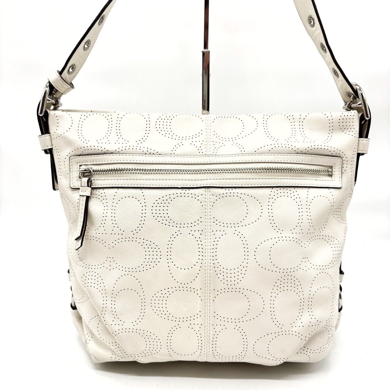 新品　コーチ バッグ トートバッグ ショルダーバッグ COACH 本革　白 COACH コーチ バッグ レディース トートバッグ ショルダーバッグ