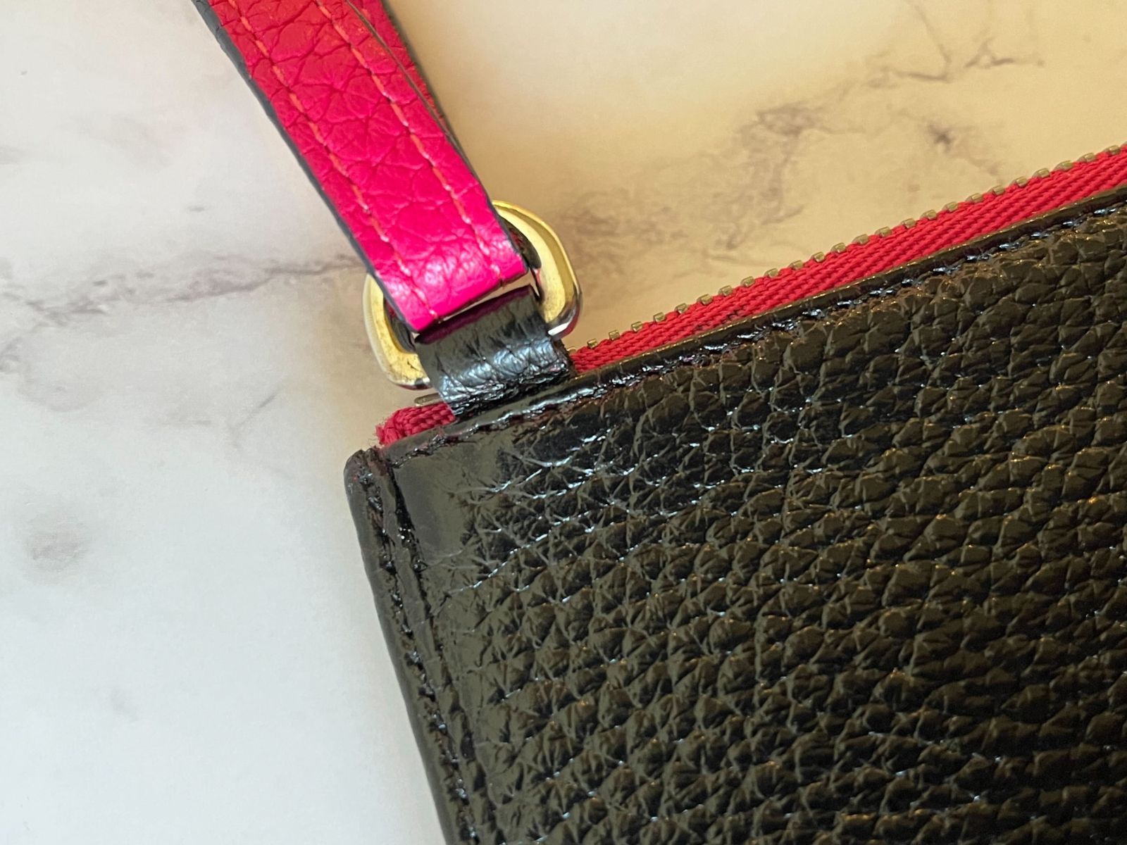 64】LOEWE ロエベ ポーチ ブラック 黒 - メルカリ