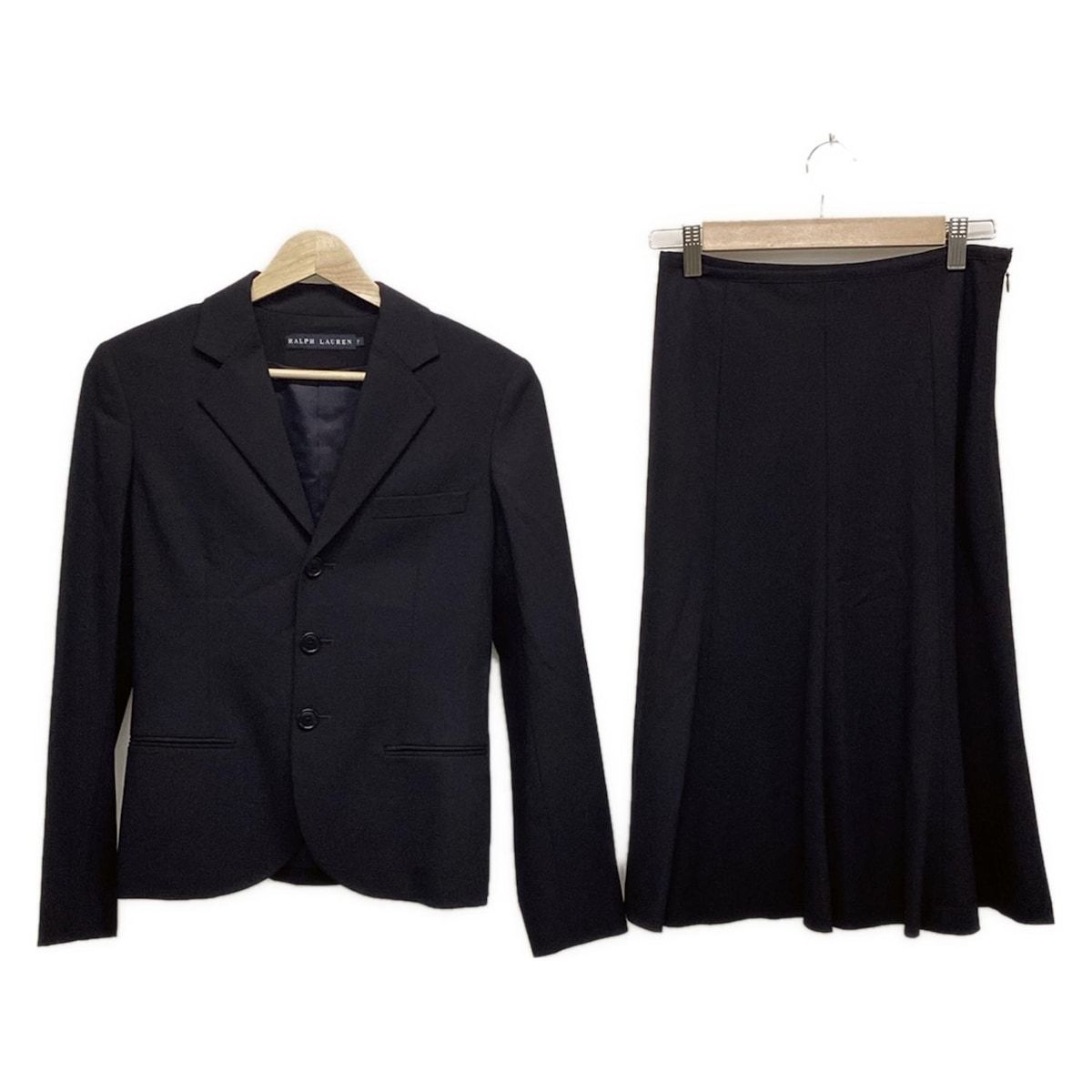 RalphLauren ラルフローレン スカートスーツ レディース - 黒