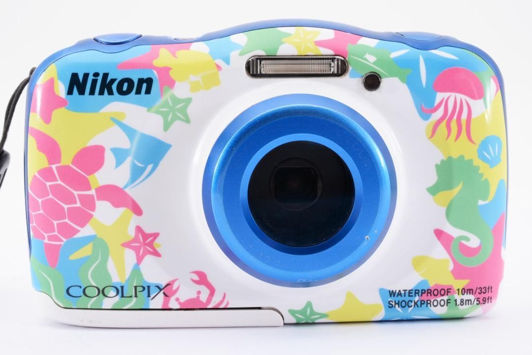 ✨完動品✨Nikon ニコン COOLPIX クールピクス W100 マリン コンパクト