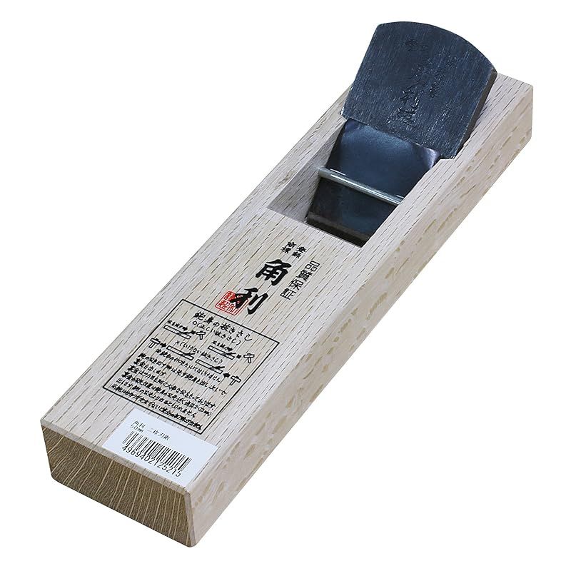 角利(KAKURI) 二枚刃鉋 刃幅50mm カンナ かんな 平 DIY 大工道具 木材 表面 仕上 加工