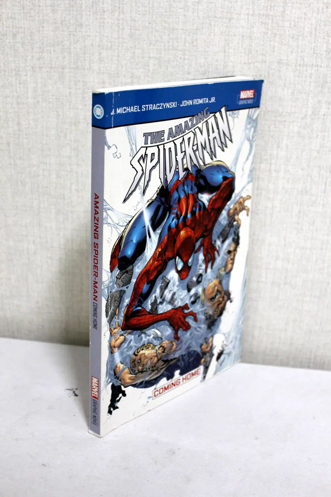 驚異 素晴らしい スパイダーマン（SPIDER MAN） 帰宅 コミックブック 英語 セオ
