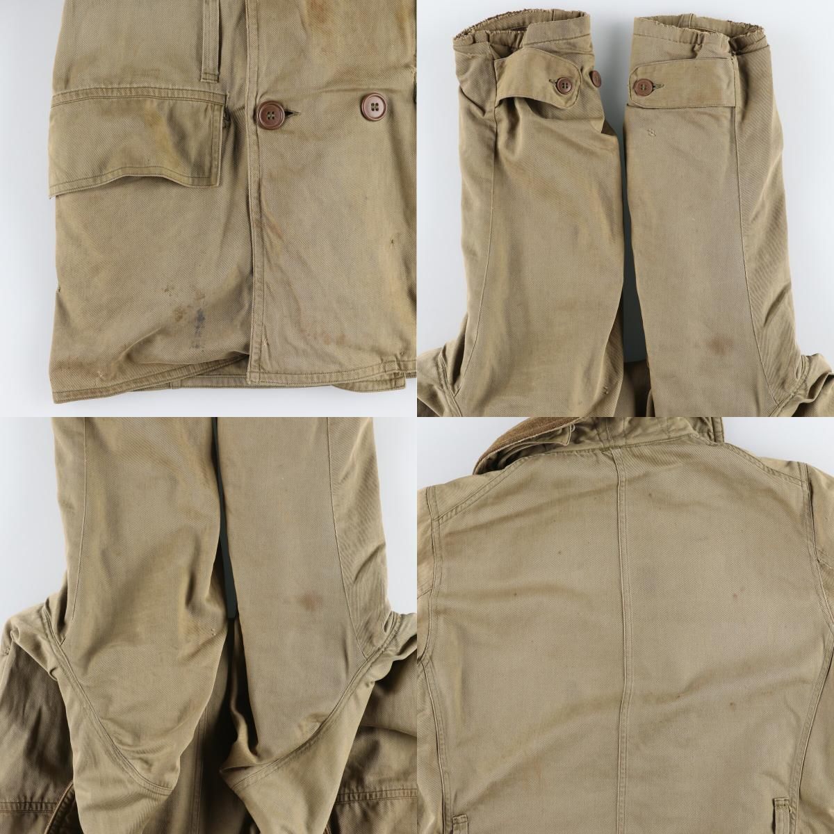 古着 40年代 米軍実品 U.S.ARMY M-38 ミリタリーコート マッキーノ  