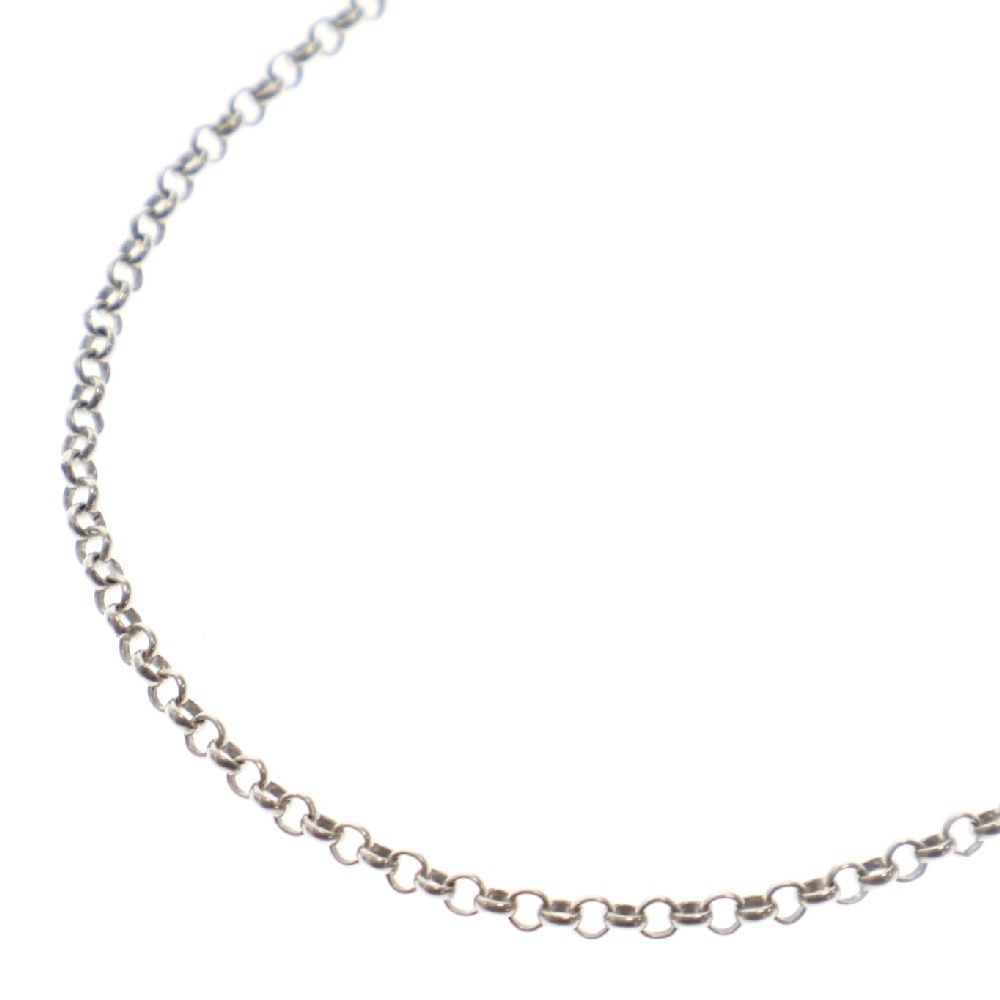 CHROME HEARTS (クロムハーツ) NECKCHAIN R18 ロールチェーン18inch シルバーネックレス