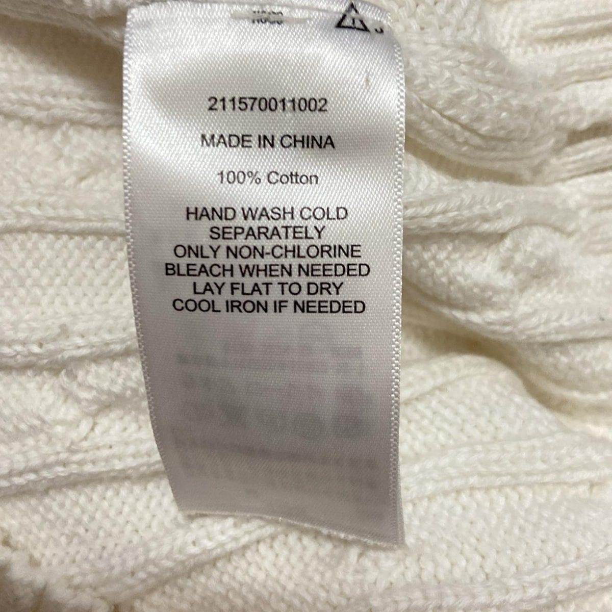  POLObyRalphLauren ポロラルフローレン 長袖セーター サイズM レディース - 白 Vネック 長袖 ニット セーター