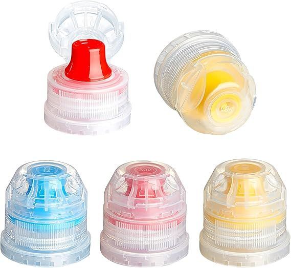 ペットボトルキャップ色々 28mm交換用スポーツボトルキャップ3色SET☆ペットボトルキャップ