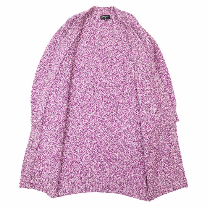 新品同様】CHANEL シャネル ガウン P59844 ニット ロング カーディガン 