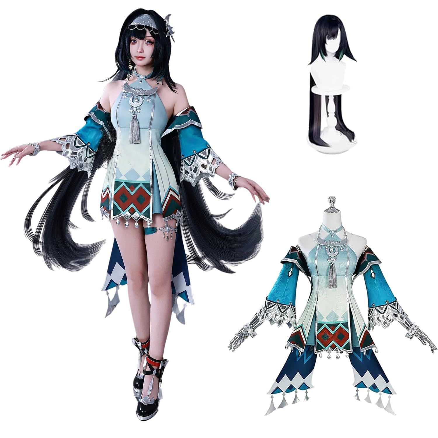 五次元 原神 Natlan cosplay ムアラニ シトラリ キィニチ