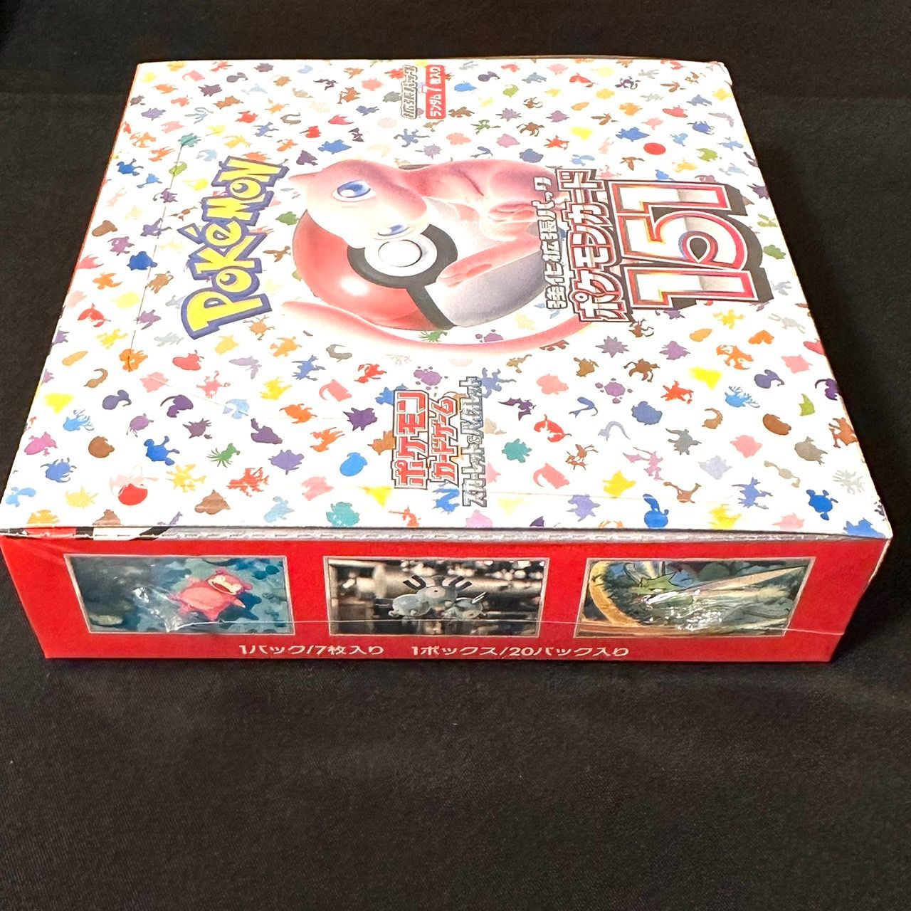 ポケモンカード151 シュリンクに傷あり ポケモンカード151 未開封BOX シュリンク付き 傷あり - メルカリ