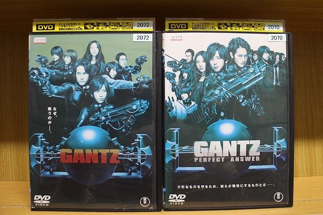 DVD GANTZ ガンツ + PERFECT ANSWER 2本セット 二宮和也 松山