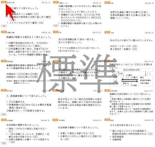 極める中学受験　公民カード　暗記カード　サピックス　予習シリーズ 極める中学受験 公民カード 暗記カード サピックス 予習シリーズ