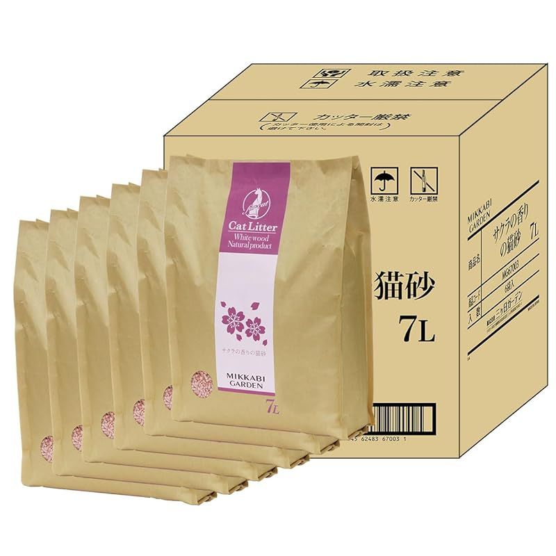 アドメイト ADD. MATE サクラの香りの猫砂 7L×6袋セット ケース販売 .co.jp