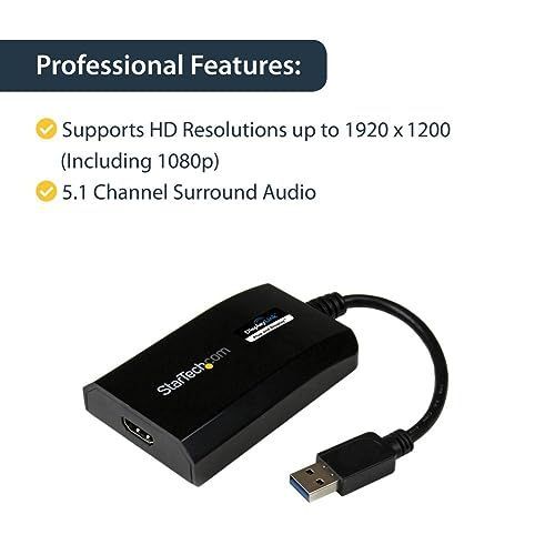 StarTech.com USB32HDPRO DisplayLink認定