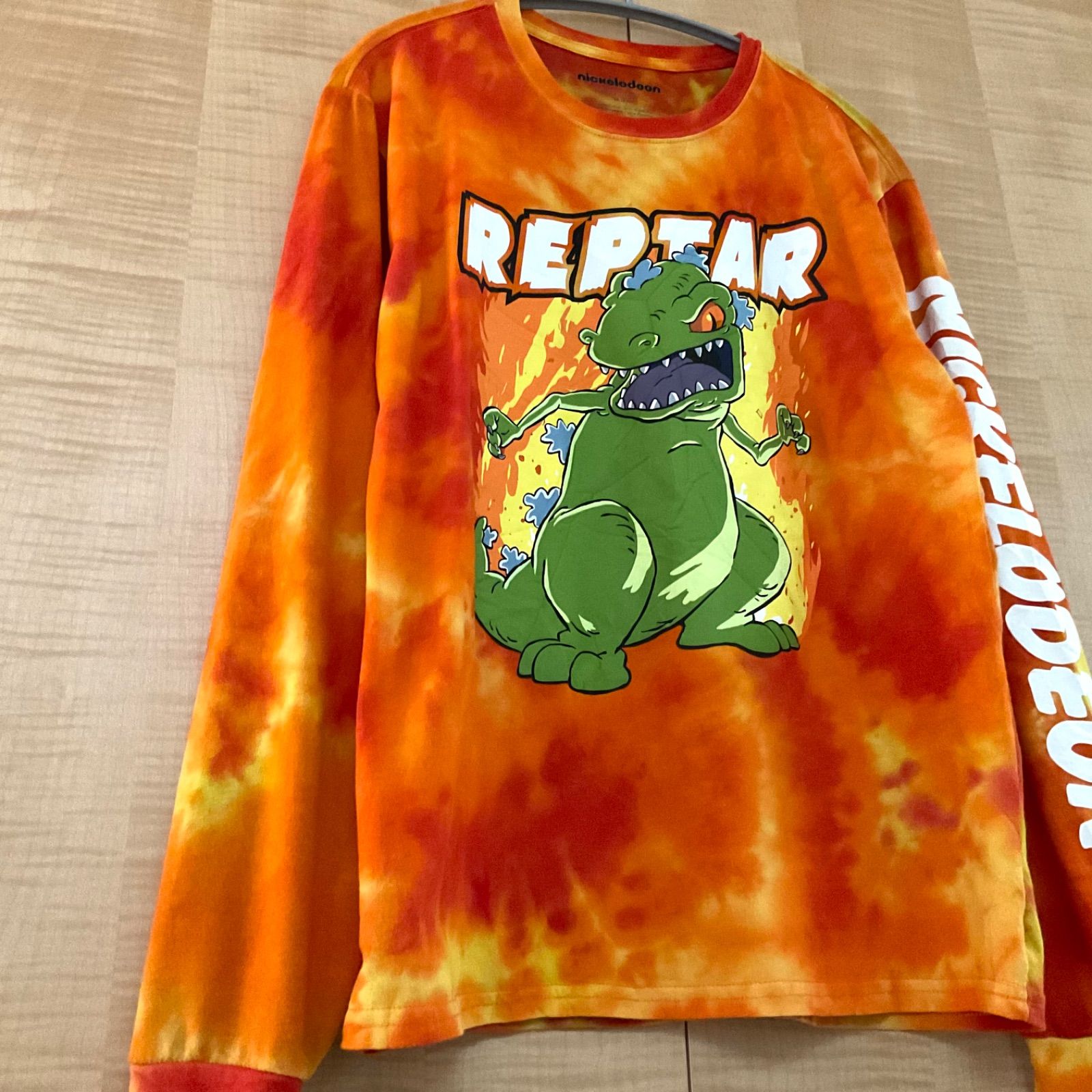 US古着 ラグラッツRUGRATS レプターREPTAR ロンT 長袖tシャツ