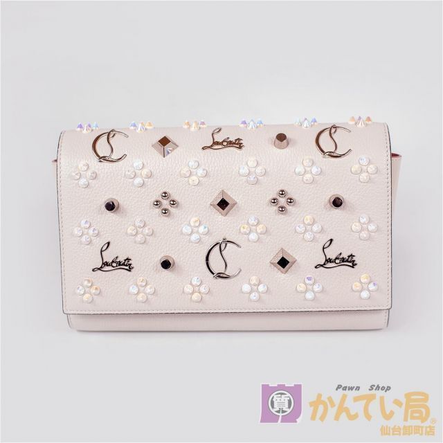 MIU MIU LEATHER STUDS FRAME CLUTCH BAG Miu Miu // Vintage Leather