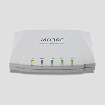 【-非常に良い】【輸入･日本仕様】マイクロリサーチ 外付け型データ/FAXモデム RS232C V.92対応 MD30E
