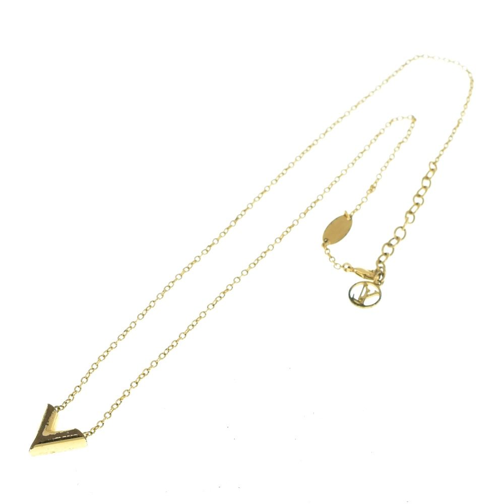 ルイ・ヴィトン LOUIS VUITTON M61083 ネックレス エセンシャルV