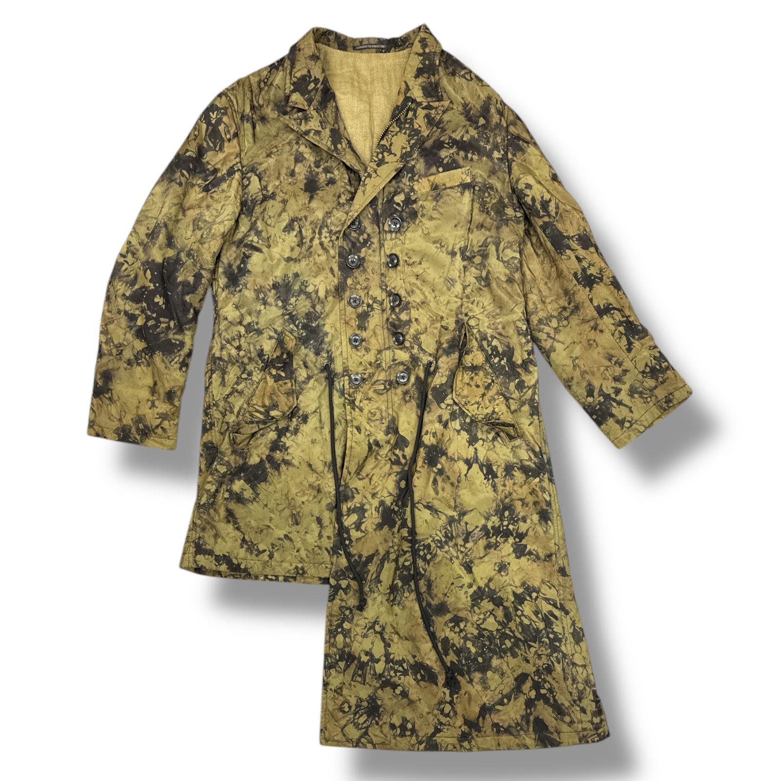 Yohji Yamamoto POUR HOMME 21AW アシンメトリー迷彩コート