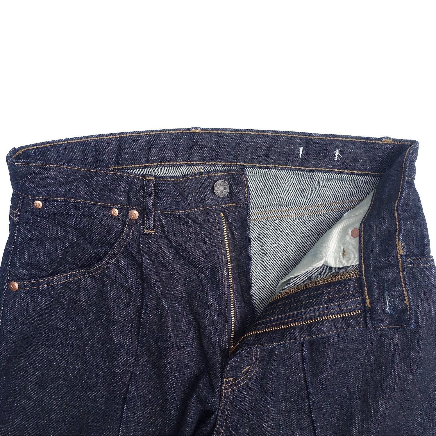 Riprap リップラップ TWISTED CREASE JEANS RELAXED-FIT INDIGO Riprap リップラップ TWISTED CREASE JEANS RELAXED-FIT INDIGO