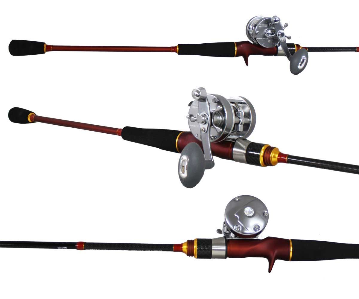 カワハギセット ロッドTRICK MASTERカワハギ 170cm リールRIDE SHIP100 ロッドリールセット 9 1調子の モデル