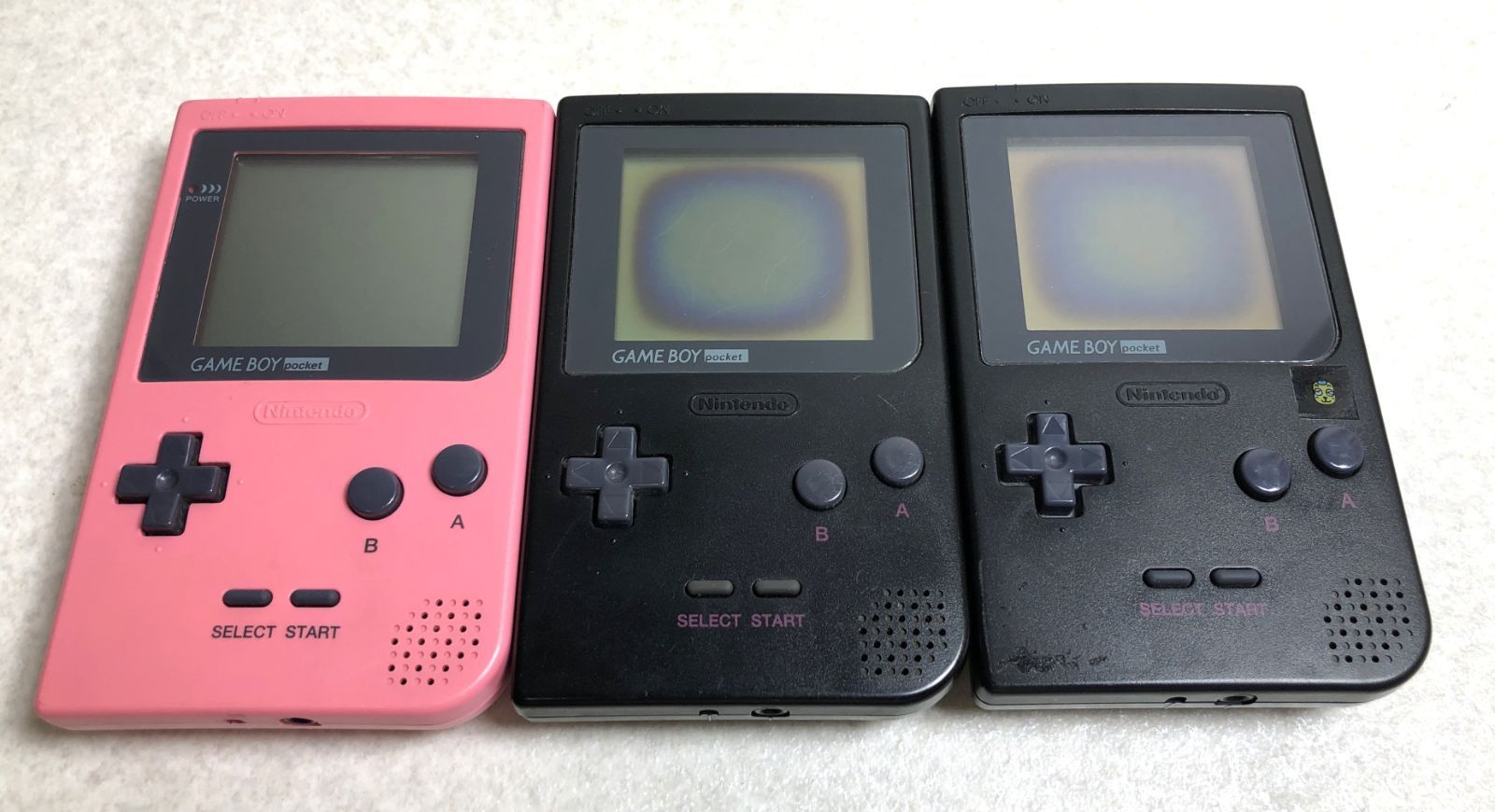 DH780 ゲームボーイ ポケット ジャンク 本体 3台 セット