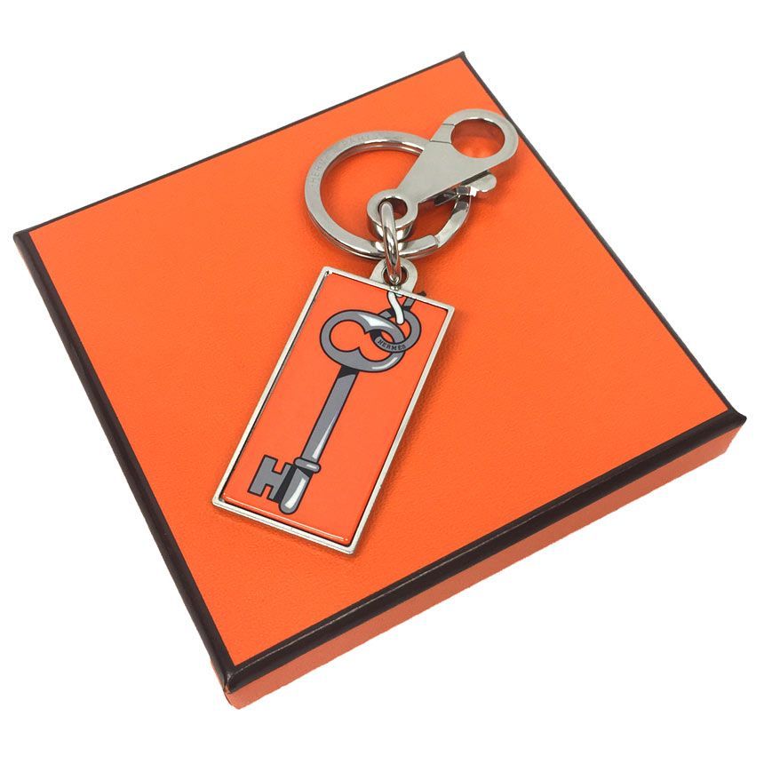 HERMES エルメス キーホルダー 鍵モチーフ イリュージョン キー aq7832 