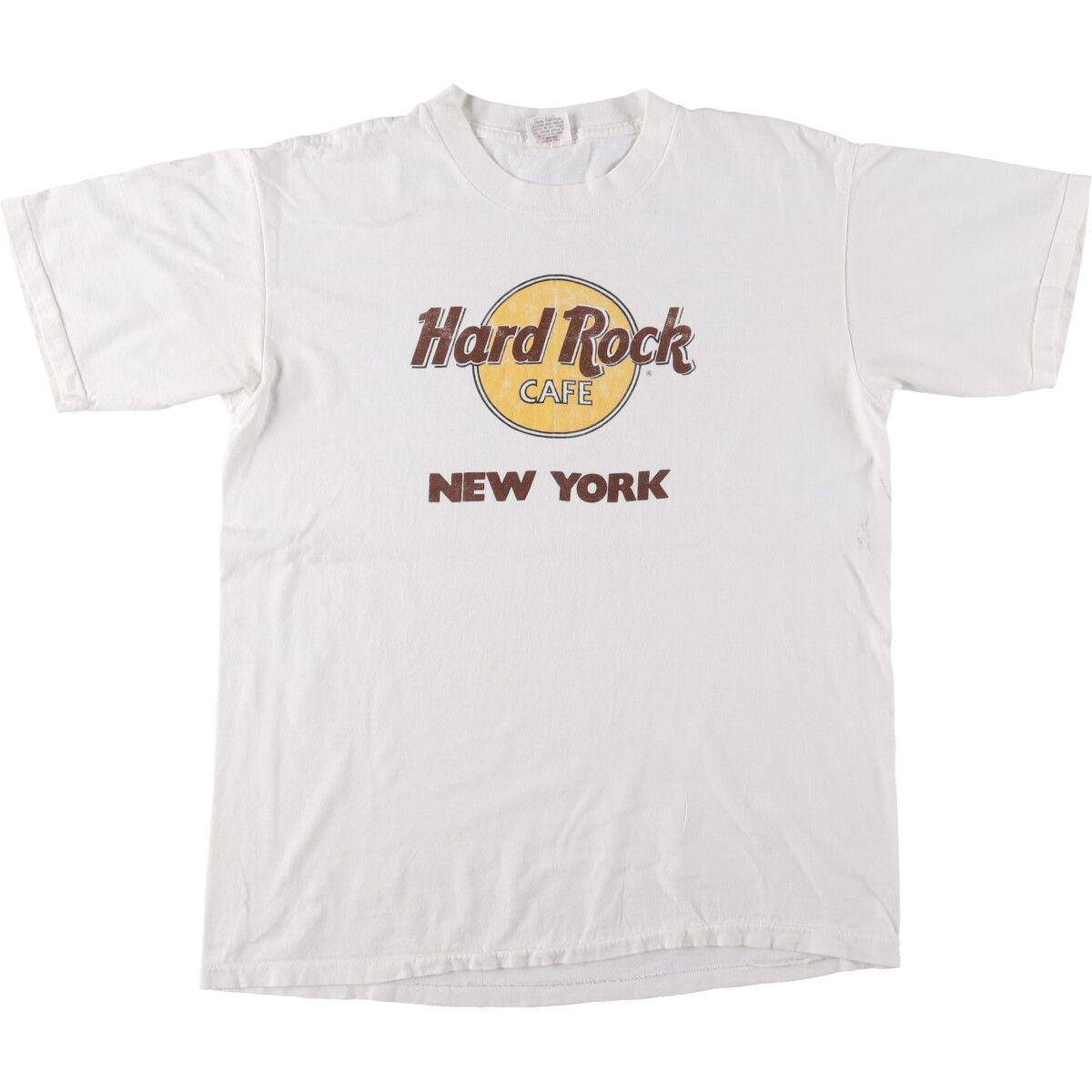 古着 90年代 HAVY-T HARD ROCK CAFE ハードロックカフェ アドバタイジングTシャツ USA製 メンズXL相当 ヴィンテージ/eaa475008