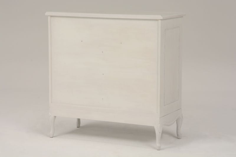 シャビーシック アンティーク風 猫脚ワイドチェスト【Segreta