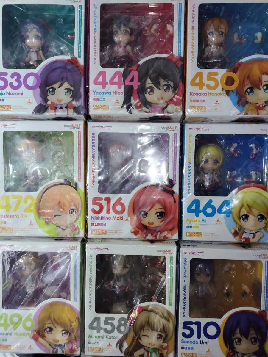 MO-00029 ラブライブ! ねんどろいど μ's 9体セット 新品未開封 - メルカリ