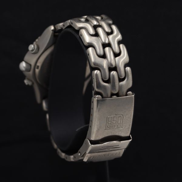 エルジン ELGIN レディース 腕時計 ダイヤ ゴールド QZ ウォッチ