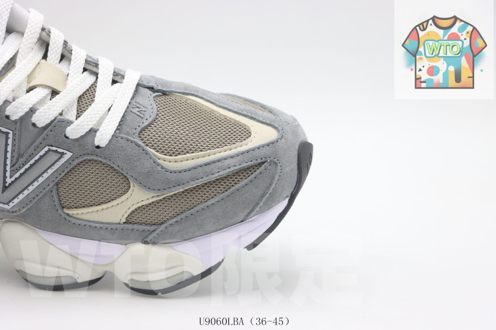 今日WTO】ニューバランス ランニングシューズ 灰色 U9060LBA